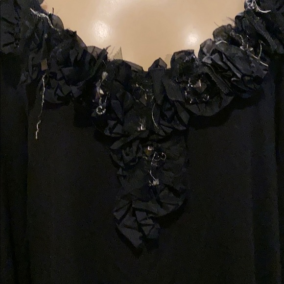 Karen Kane long sleeved black tunic Large - Picture 5 of 7